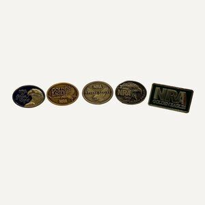 5 NRA Golden Eagles Pins National Rifle Association